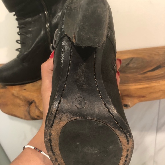 All saints leather boots size 38 - Picture 2 of 2